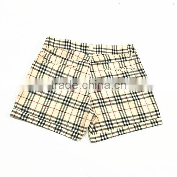 New Check Style Swim Shorts Ladies Women Rebel Flag Swimwear