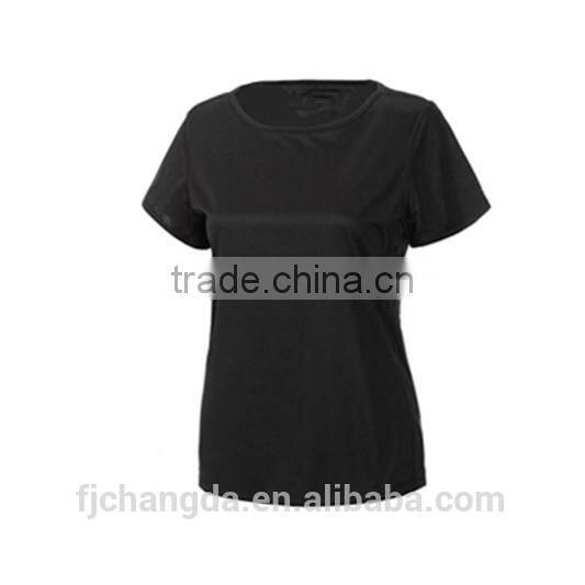 Cannda 100% cotton women sport t shirt blank