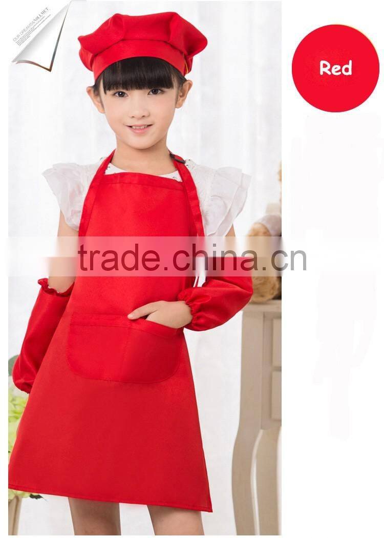 Apron,Polyester Kid Apron Children Apron