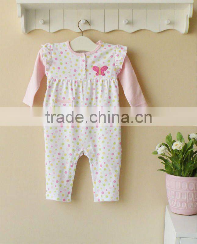 mom and bab 2013 Spring baby wear 100% cotton romper