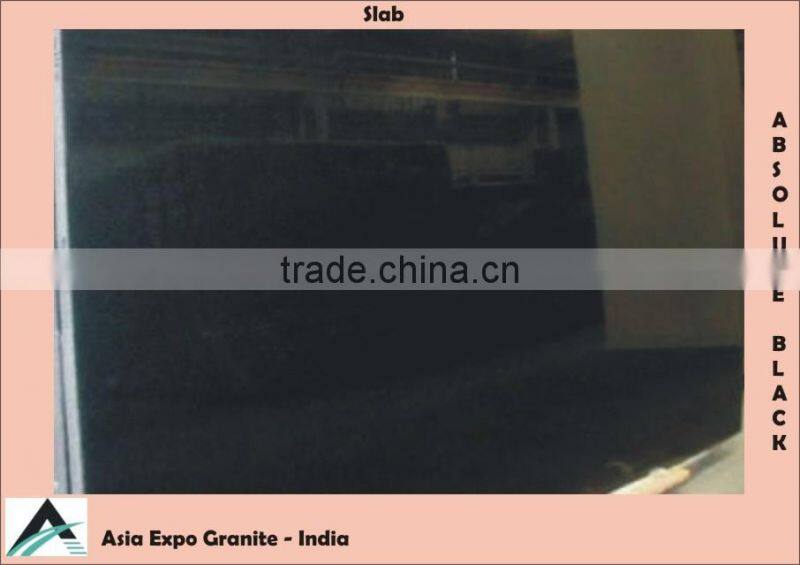 Indian Absolute Black Granite Tomb stone Cut To Size