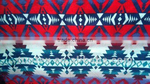 100% cotton printed flannel fabric for garment