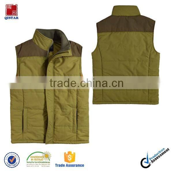 European style sleeveless winter jackets men