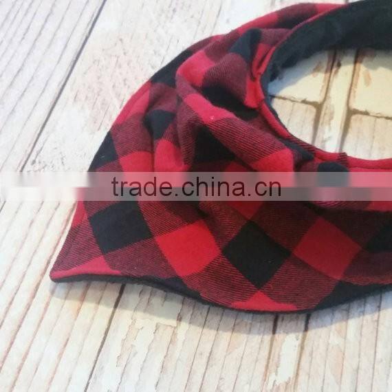 Smart baby boy wear Winter warmly cotton gingham kids scarf