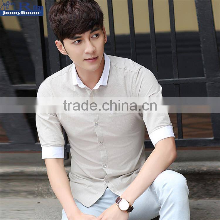 2015 printing design mens formal 100 cotton non iron women fashion plaid shirt