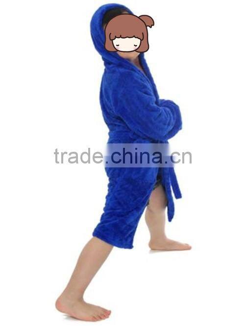 Wholesale custom hooded terry cotton bathrobe