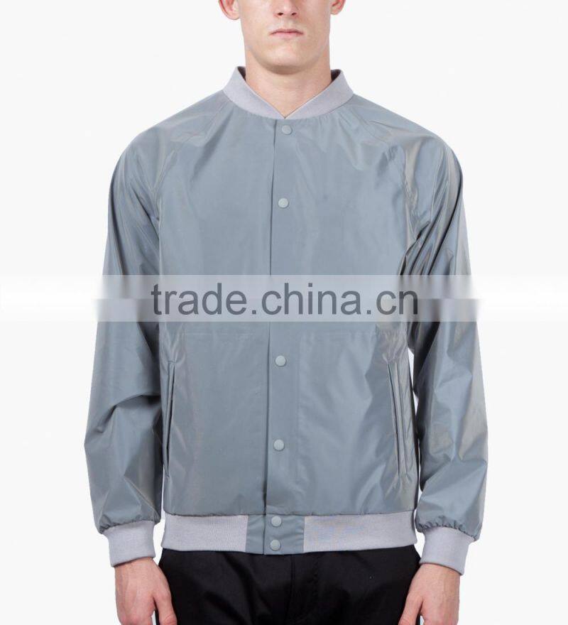 Custom Satin Jacket Solid Bomber Jackets Bulk Clothing Men's Varsity Jacket Men's Clothing
