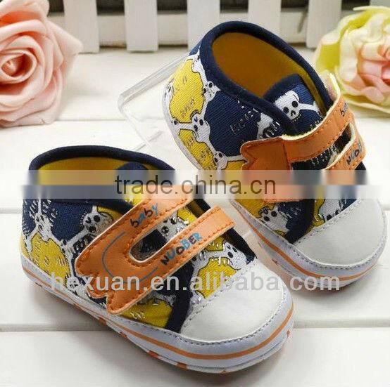 2014 new style hot sale high quality lovely baby sports shoes for kids, small order available