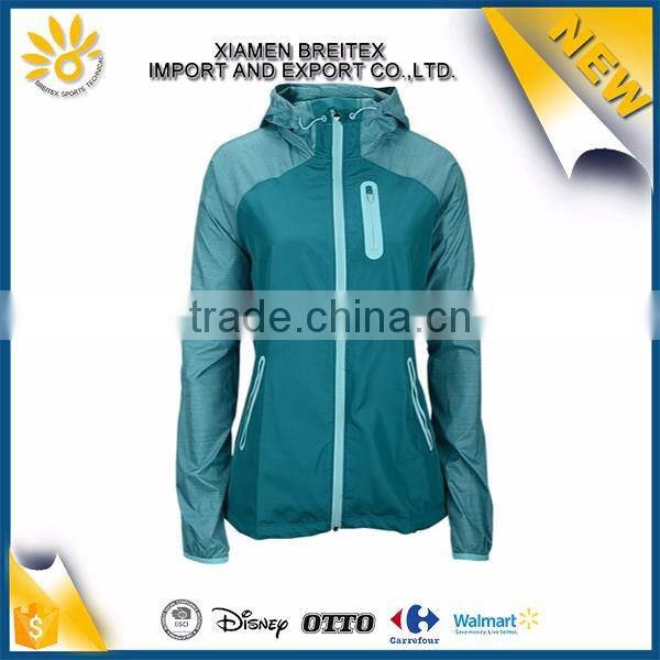Hot selling custom windproof breathable women coats and jackets