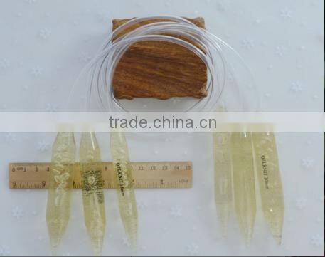 Acrylic Crystal Circular Knitting Needle