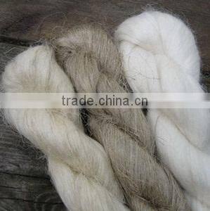 Hand made natural organic 100% ramie yarn for wholese
