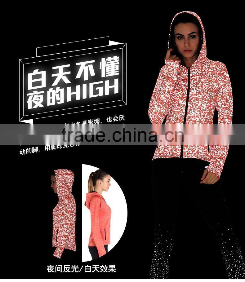 High Visibility Polyester safety silver Reflective Jumpsuit