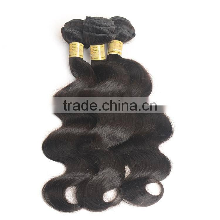 Wholesale Indian Human Hair Body Wave Unprocessed Virgin Indian Hair Weaves Wavy Extension