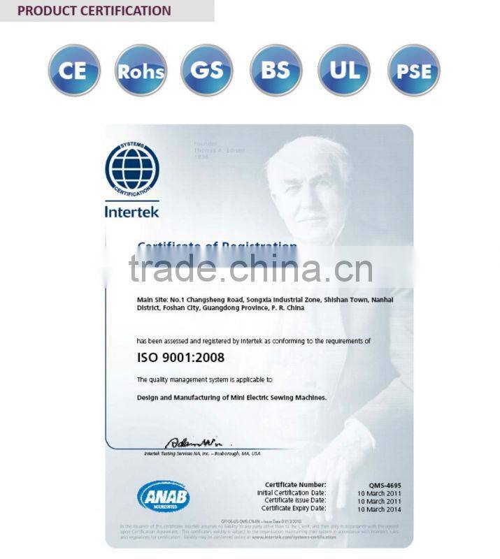 shock price buttonhole sewing machine UFR-813 with 42 stitches