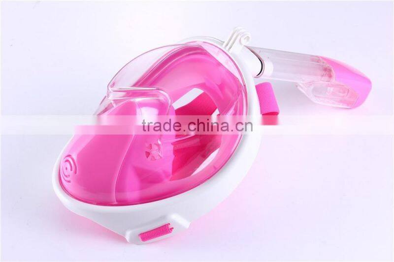 Breath Easy Surface Snorkeling Mask Full Face Dry Snorkel Scuba Swimming Diving