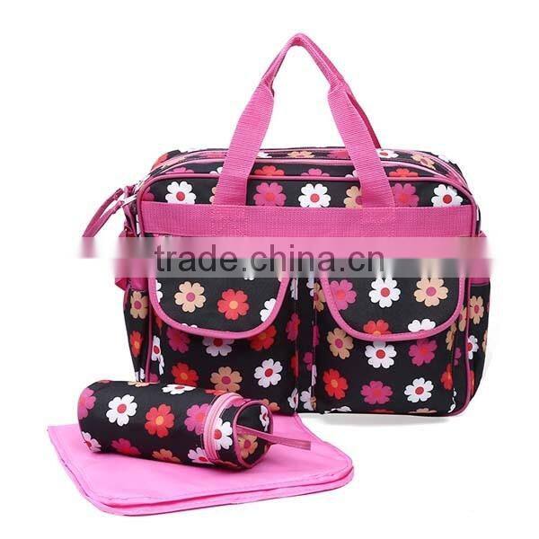 3pcs nappy maternity handbag baby tote diaper organizer bag