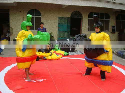 2013 hot inflatable sumo suit with cushion