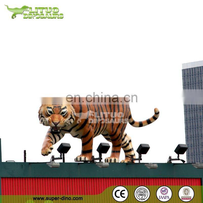 Life-size Fiberglass Deer for Zoo Decoration