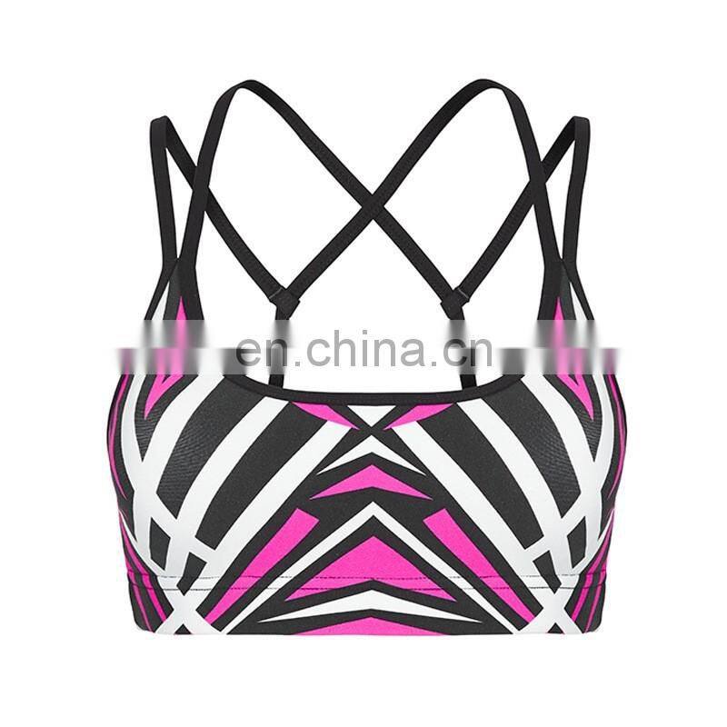 2016 fitness apparel manufacturers yoga clothing type seamless sports bra women yoga bra tops#YB0008