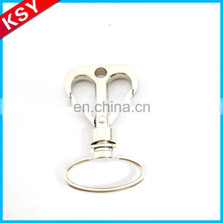Promotional Price Shiny Sliver Fashional Gold Color Metal Snap Hook