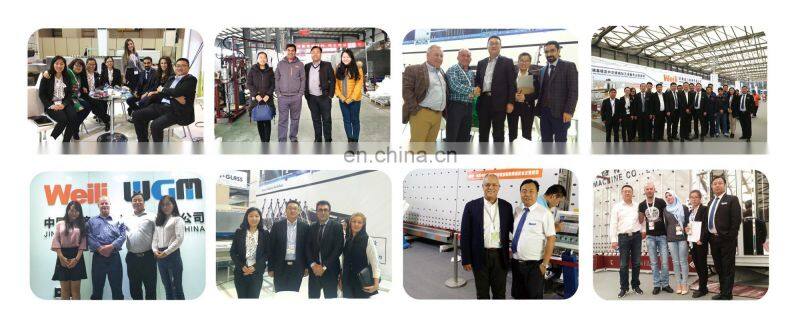 Jinan factory 2000mm automatic vertical insulating glass washing and drying Machine