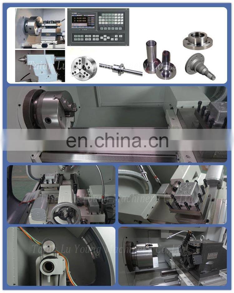 ck6132 automatic flat bed small size metal turning cnc lathe machine