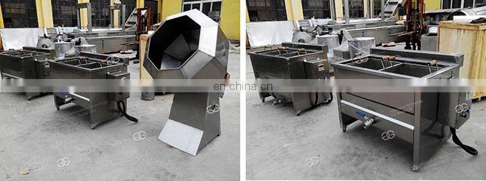 Small Scale French Fries Making Machine Potato Chips Processing Plant