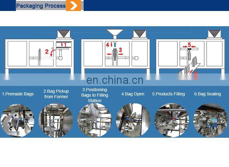 High Quality PLC Mitsubishi Mineral Water Pouch Packing Machine Price with Hopper
