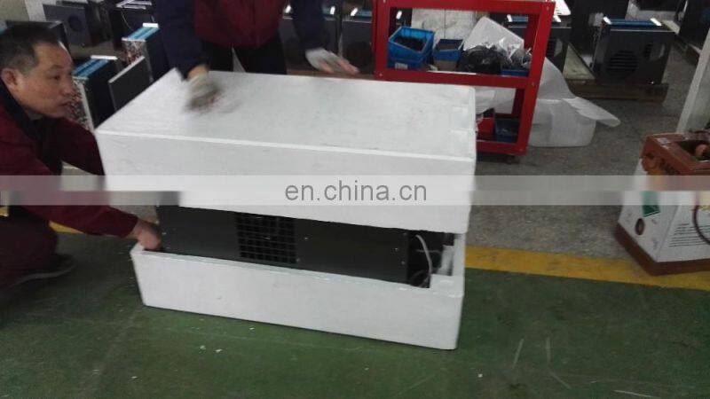 Stainless steel tent air cooler for outdoor use