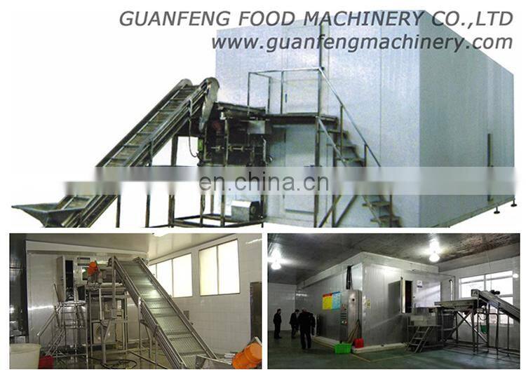 Fluidized Quick freezing Machine Maize Freeze Processing