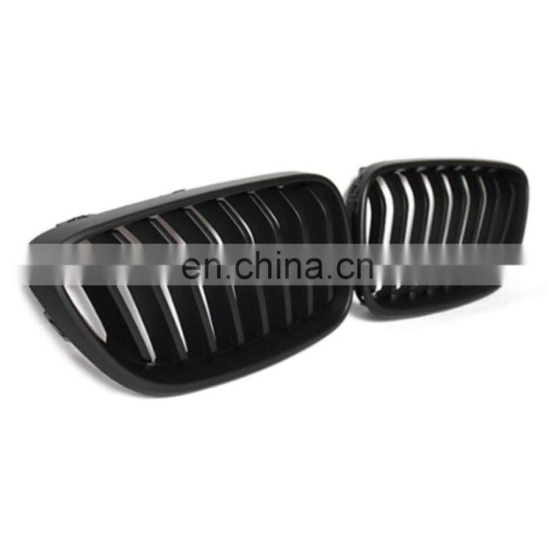 2 series F22 front bumper ABS grill F23 matte black grille for BMW F87 M2 2014 - 2016