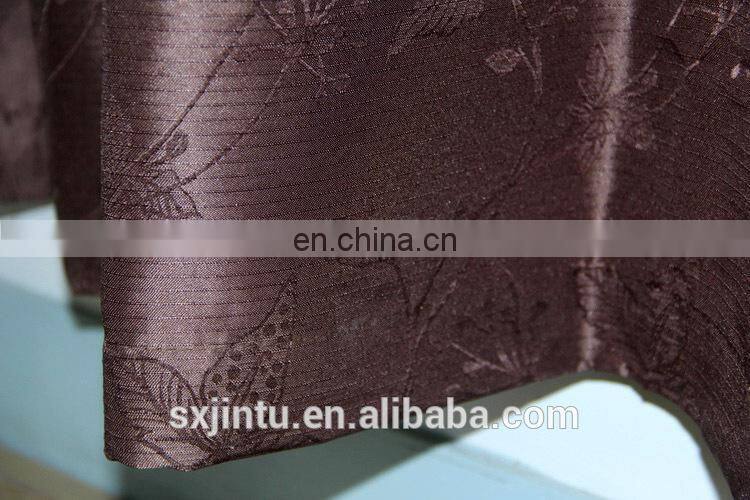 Jacquard curtains of jacquard linen curtain