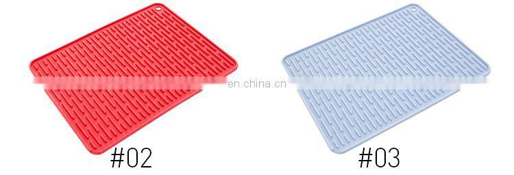 China factory wholesale kitchen placemat Insulation table dinner mat dish drying pvc table mat