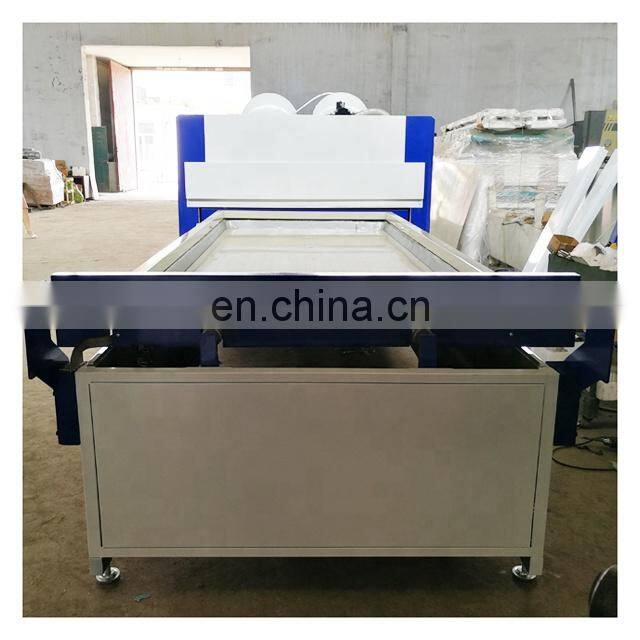 Top quality new style vacuum membrane press machine TM2480D for cabinet door& pvc film kitchen door from a direct manufacturer