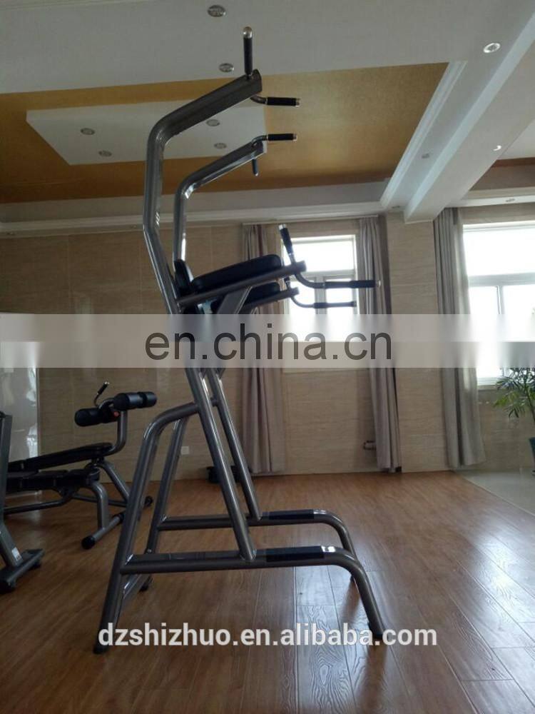 High quality commercial fitness gym equipment Vertical Knee raise dip/chin Uneven Bars machine TW70