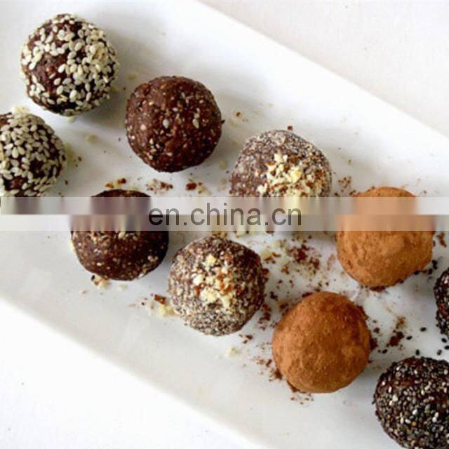 Automatic Healthy Chocolate peanuts butter protein balls making machine