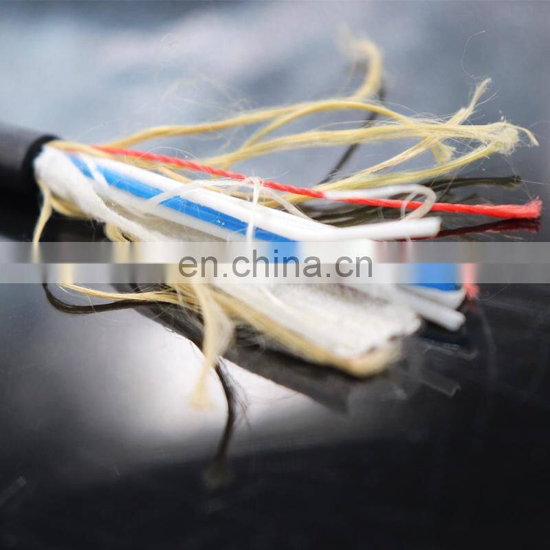 ADSS 4c 6c 48c kevlar colored coating fiber optic power meter fiber optic wire cable