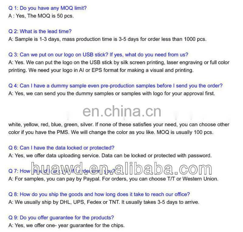 wholesale business gift usb flash drive cheapest no housing 4gb thumb drive