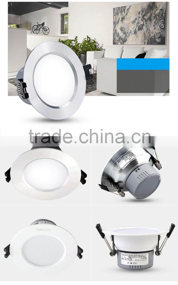 Ce rohs led lamp top led recessed ceiling light down light