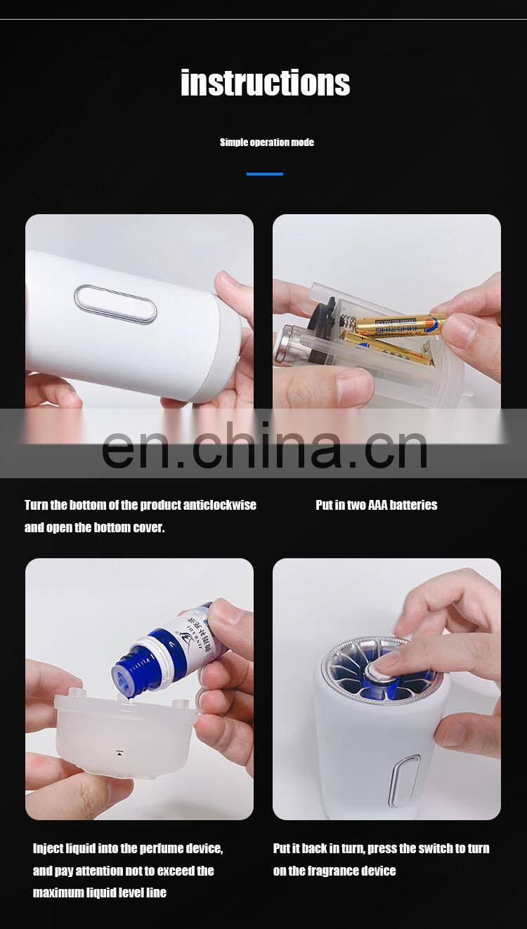 2020 New Style High Quality Portable Car Air Humidifier Cool Colorful mini ultrasonic Aromatherapy Diffuser