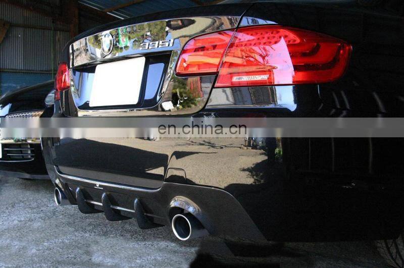 Carbon Fiber Rear Bumper Diffuser for BMW E92 M-tech 2005-2009
