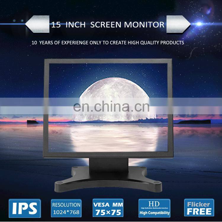 15 inch monitor touch screen Open frame Portable Matel case touch screen monitor Table Pc