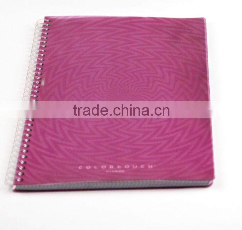 pages custom design print spiral notebook