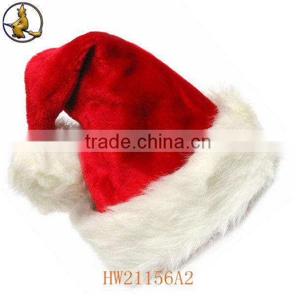 Soft Red Xmas Hat Christmas Eve Party Supply