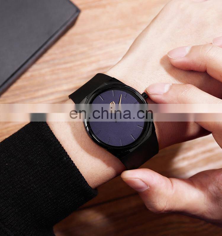 2019 Hot products Skmei men watches 1509 minimalist watch PU band fashion quartz wristwatches Japan movt reloj para hombre