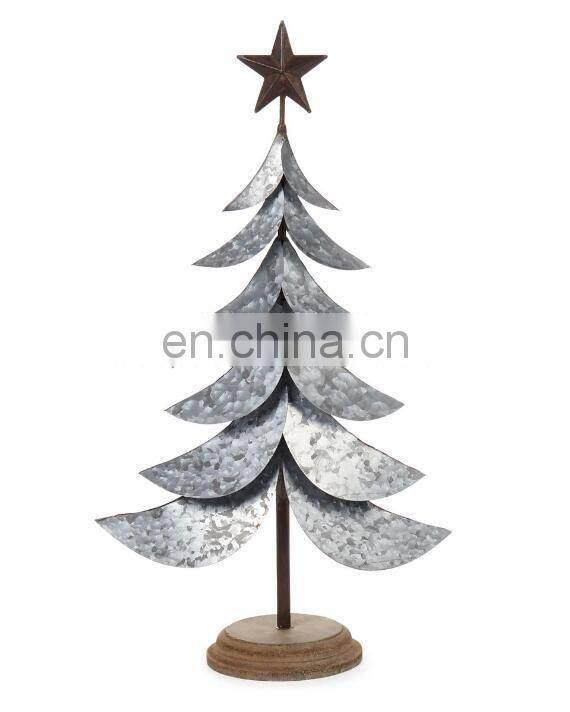 Christmas iron weir black tree