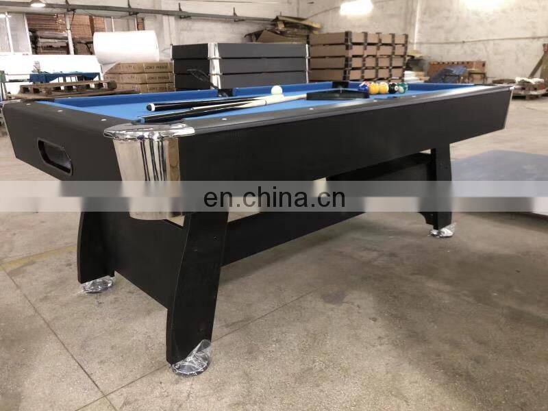 Factory direct sale American special medium density fiberboard chess and card game table billiard table 9 feet