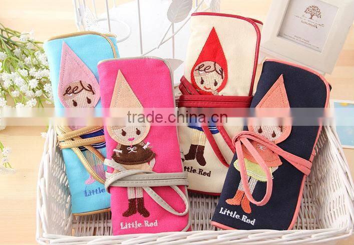 2014 fashion pen bag folder pencil case drawing pencil case