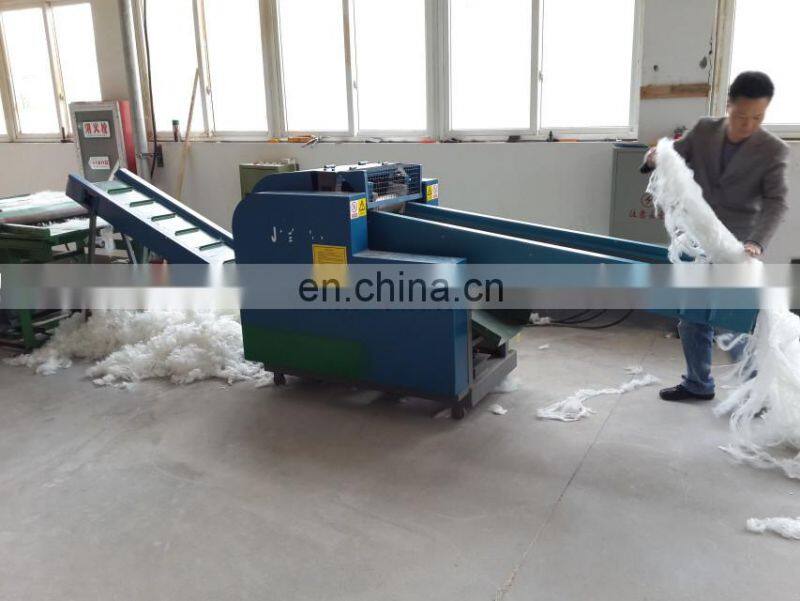 cloth waste cotton rags recycling machine rags cutting machine Fabric shredder