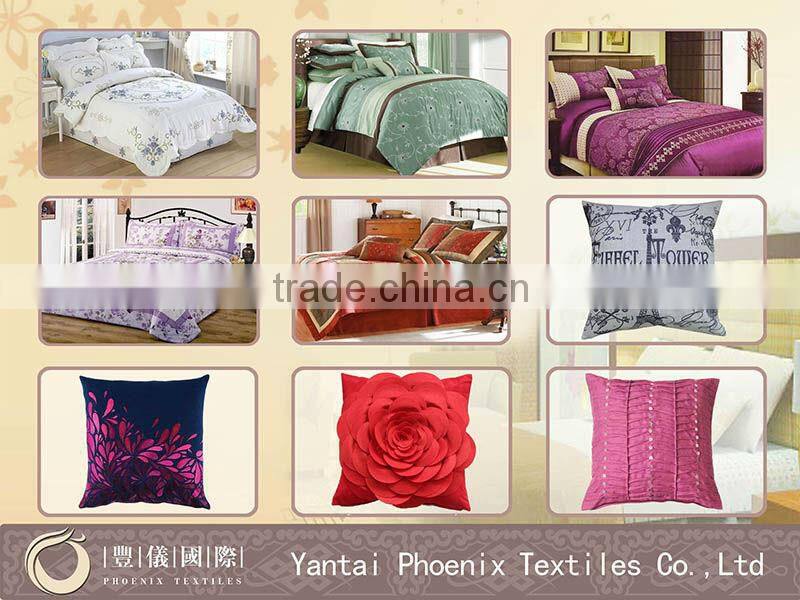 Taffeta embroidery twin comforter set